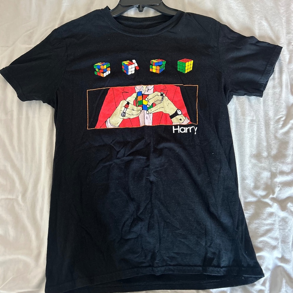 Harry Styles Rubiks Cube T-shirt Merch Size Medium